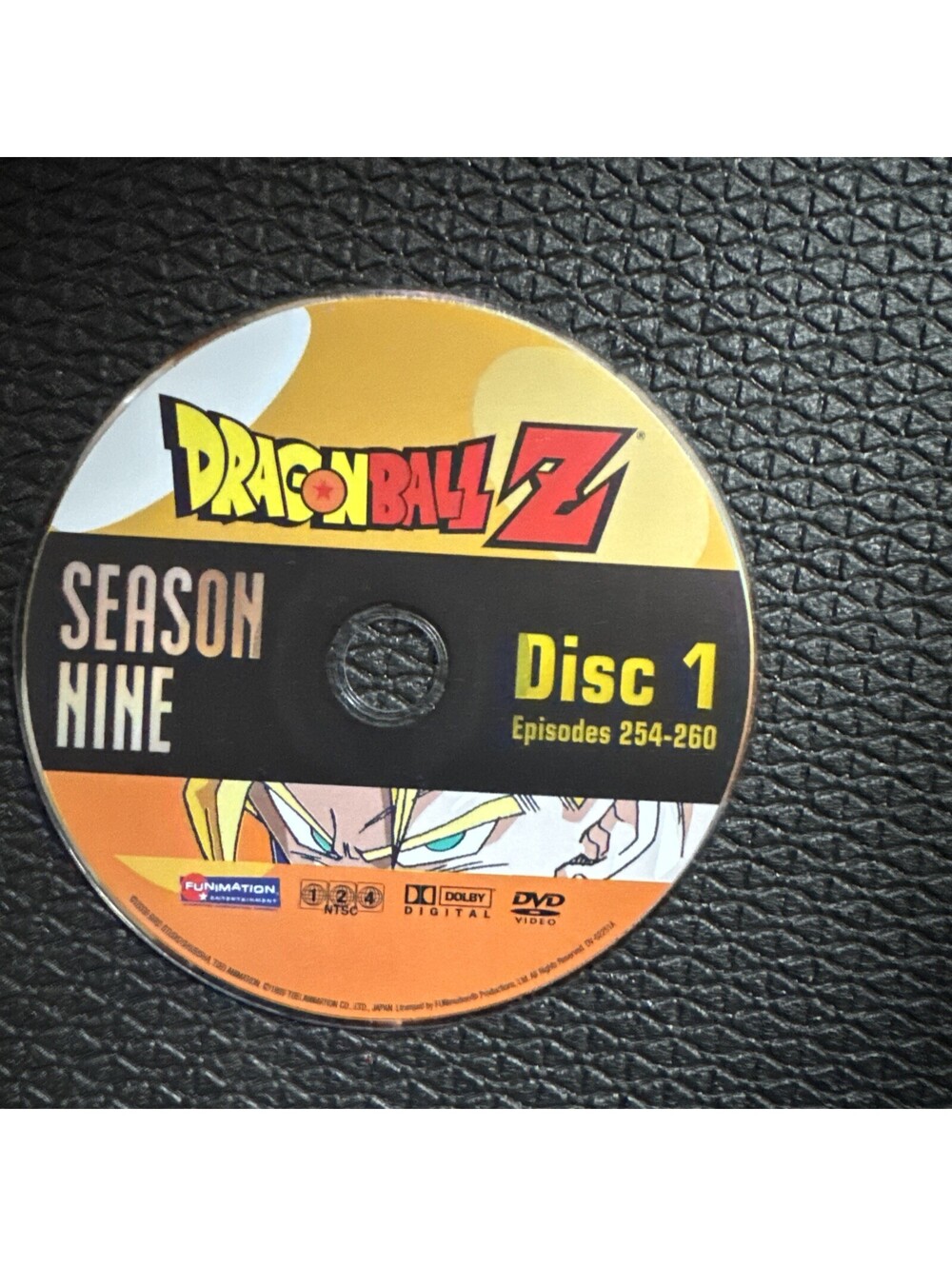 DRAGON BALL Z SEASON 9 DISC 1 DVD DISC Only Tested!!